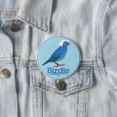 Badge Rond 7,6 Cm Ponceuses de birdie (En situation)