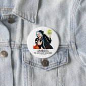 Badge Rond 7,6 Cm Ponceuses le sorcier (En situation)