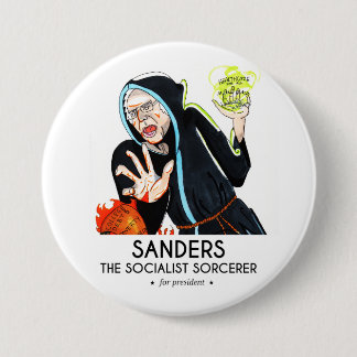 Badge Rond 7,6 Cm Ponceuses le sorcier