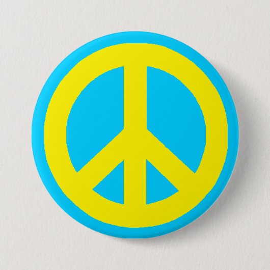 Badge Rond 7,6 Cm Pop Peace (Devant)