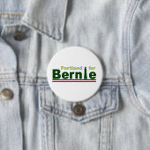 Badge Rond 7,6 Cm Portland pour Bernie (En situation)