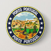 Badge Rond 7,6 Cm Porto (Devant)