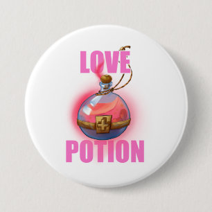 Badge Rond 7,6 Cm Potion d'amour