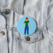Badge Rond 7,6 Cm pouce haut (En situation)