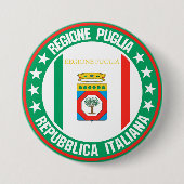 Badge Rond 7,6 Cm Pouilles (Devant)