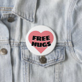 Badge Rond 7,6 Cm Poumons libres (En situation)