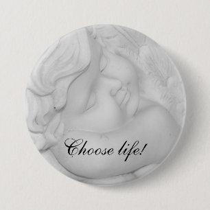 Badge Rond 7,6 Cm Pour la vie