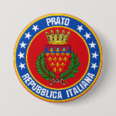 Badge Rond 7,6 Cm Prato (Devant)