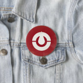 Badge Rond 7,6 Cm préfecture de Kochi (En situation)