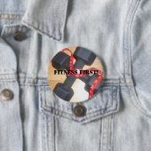 Badge Rond 7,6 Cm Premier bouton de forme physique (En situation)