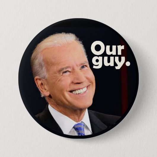 Badge Rond 7,6 Cm Président 2016 de Joe Biden (Devant)