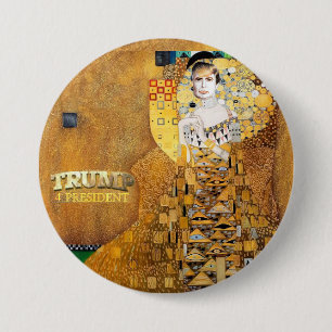 Badge Rond 7,6 Cm Président de l'atout 4