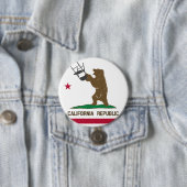 Badge Rond 7,6 Cm président de l'organisme CA (En situation)