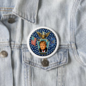 Badge Rond 7,6 Cm Président Trump 2016 (En situation)