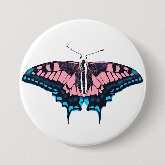 Badge Rond 7,6 Cm Pride transgenre (Devant)