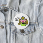 Badge Rond 7,6 Cm princesse de tous (En situation)