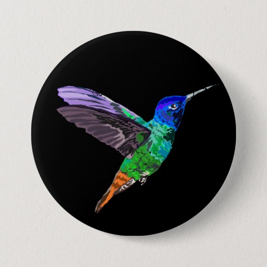 Badge Rond 7,6 Cm Printemps 3 (Devant)