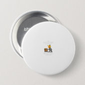 Badge Rond 7,6 Cm Prison Trump Presidential Library Funny Anti (Devant & derrière)