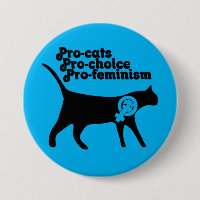 Pro Cats pro Choice pro Feminisme