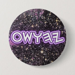 Badge Rond 7,6 Cm Proclamez le bouton nommé du fils