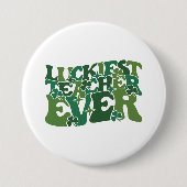 Badge Rond 7,6 Cm Prof le plus chanceux | St. Patrick (Devant)