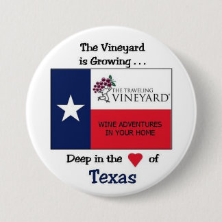 Badge Rond 7,6 Cm Profondément au coeur du Texas