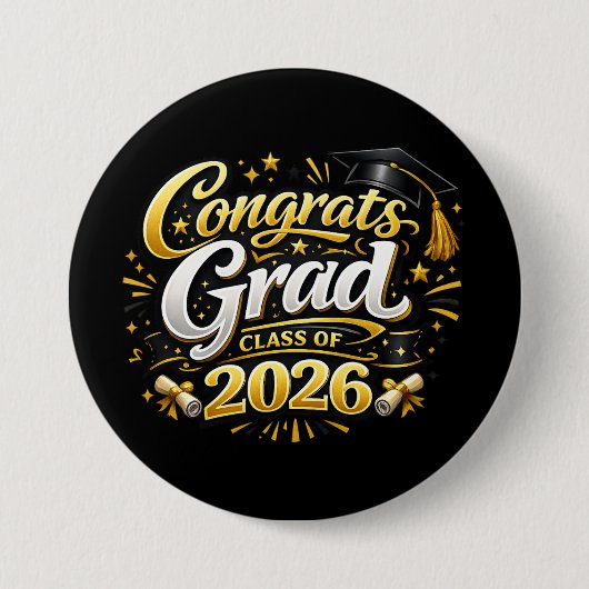 Badge Rond 7,6 Cm Promotion 2026 (Devant)