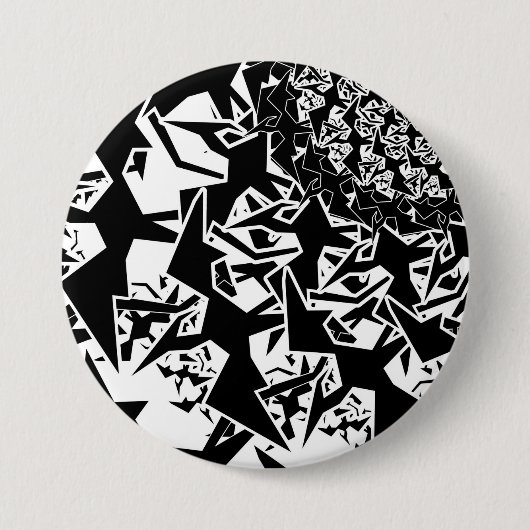 Badge Rond 7,6 Cm Ptérodactyle de Fractyl (Devant)