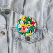 Badge Rond 7,6 Cm Puissance des femmes (En situation)