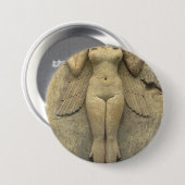 Badge Rond 7,6 Cm Queen Of The Night - Burney Relief Lilith (Devant & derrière)