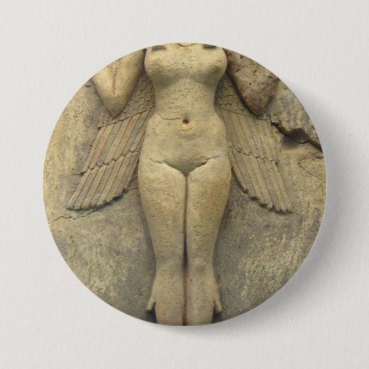Badge Rond 7,6 Cm Queen Of The Night - Burney Relief Lilith (Devant)