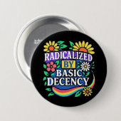 Badge Rond 7,6 Cm radicalisé (Devant & derrière)