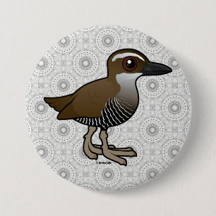 Badge Rond 7,6 Cm Rail de Birdorable Guam