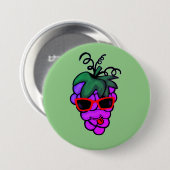 Badge Rond 7,6 Cm raisin (Devant & derrière)