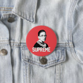 BADGE ROND 7,6 CM RBG SUPRÊME (En situation)