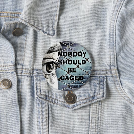 Badge Rond 7,6 Cm Refugee Immigrants Rights Button (En situation)