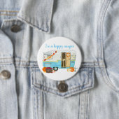 Badge Rond 7,6 Cm Remorque de camping-cars (En situation)