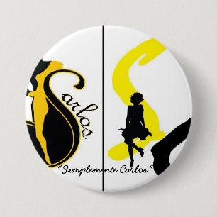 Badge Rond 7,6 Cm Remplissez modèle de bouton