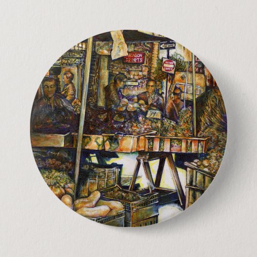 Badge Rond 7,6 Cm Rend la créativité plus éclatante (Devant)