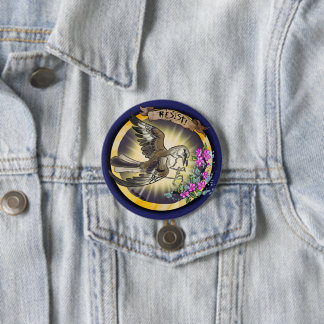 Badge Rond 7,6 Cm Resist State Bird Arkansas Mockingbird