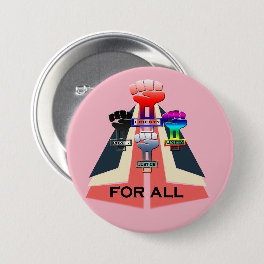 Badge Rond 7,6 Cm résistez (Devant & derrière)