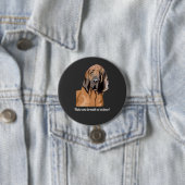 Badge Rond 7,6 Cm Respire à la fois (En situation)