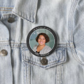 Badge Rond 7,6 Cm Retour à l'école Photo de l'enseignant, moi sans m (En situation)