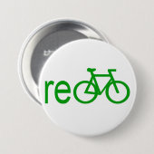 Badge Rond 7,6 Cm Réutilisation (Devant & derrière)
