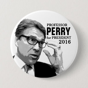 Badge Rond 7,6 Cm Rick Perry pour le président 2016