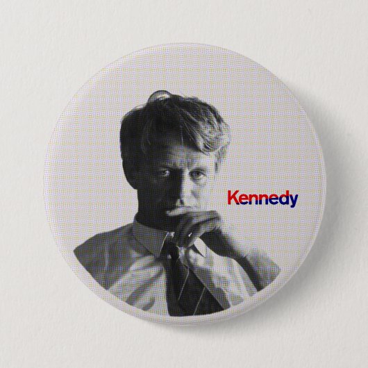 Badge Rond 7,6 Cm Robert F. Kennedy (Devant)