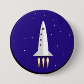 Badge Rond 7,6 Cm Rocket Science (Devant)