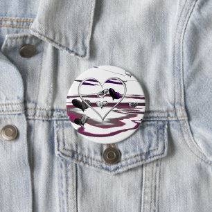 Badge Rond 7,6 Cm Romance futuriste