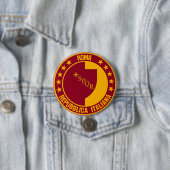 Badge Rond 7,6 Cm Rome (En situation)