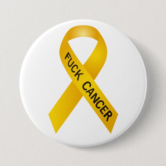 Badge Rond 7,6 Cm Ruban de Cancer de F (Devant)